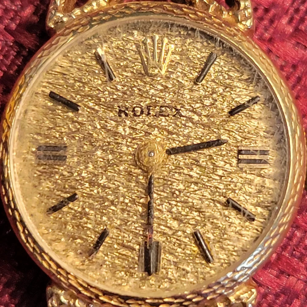 Vintage 14k Gold Rolex Women's Watch with Box & Appraisal - Picture 5 of 17